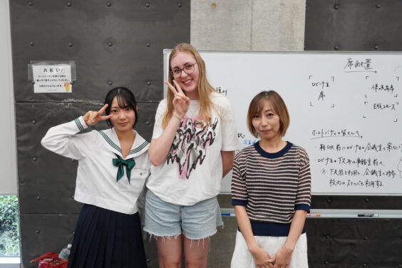 ホストファミリーと対面する様子5