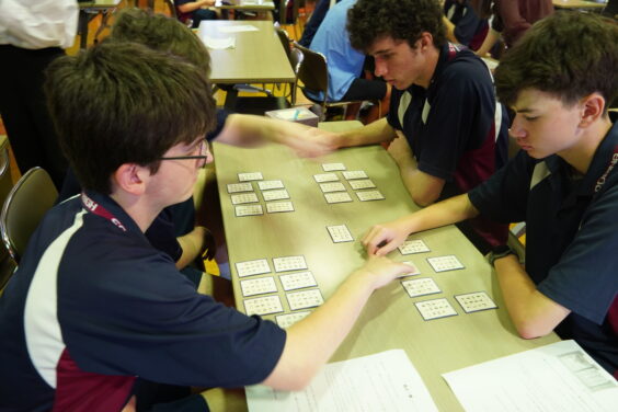 百人一首大会の様子3