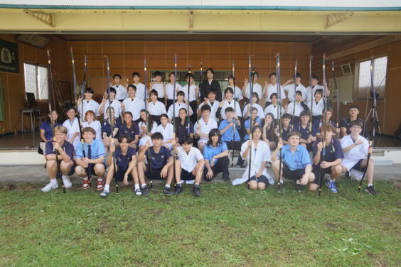 弓道体験の様子7