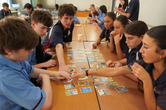 郷土かるたの様子4