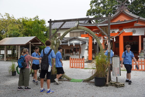 秩父神社での様子9