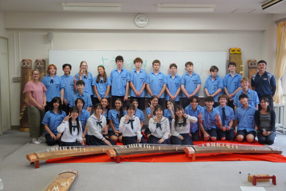 筝曲体験の様子10