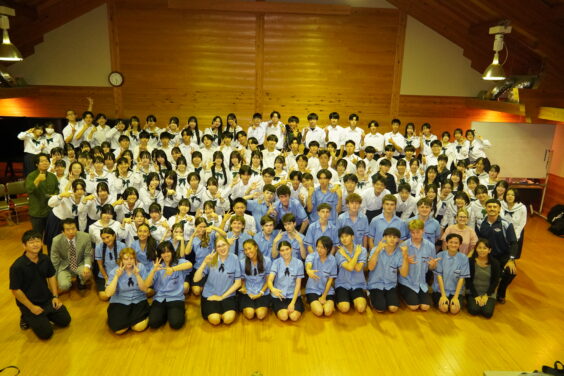 お別れ会の集合写真