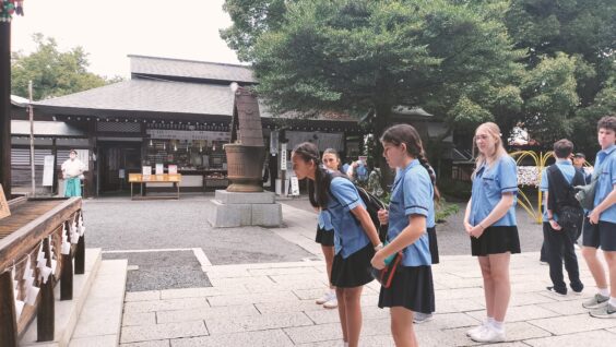 秩父神社での様子2